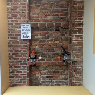 This is one of the walls after entering the restaurant.  Photo taken September 24, 2024.