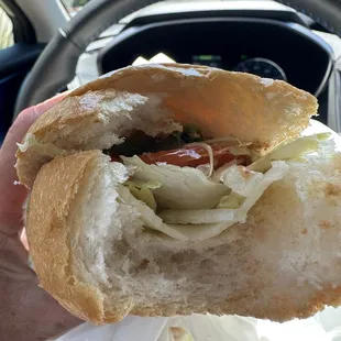 Loaded Vegetarian. As soon as I got in the car, I unwrapped it and took a bite. So great!!