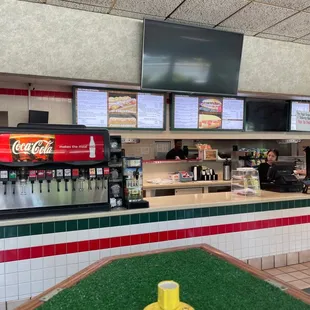 The menu