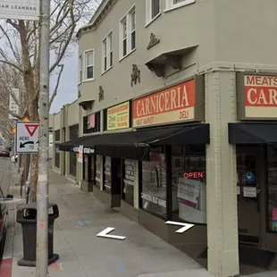 he location of the restaurant