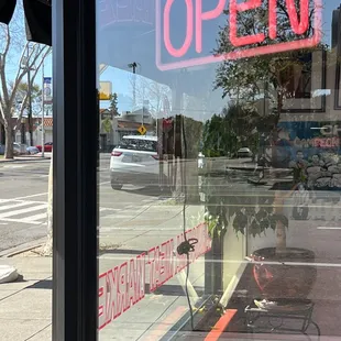 pen sign in window