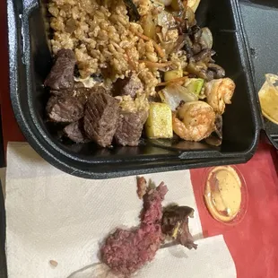 steak, food