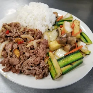Spicy Garlic Lamb