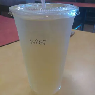 Iced White Peach Green Tea