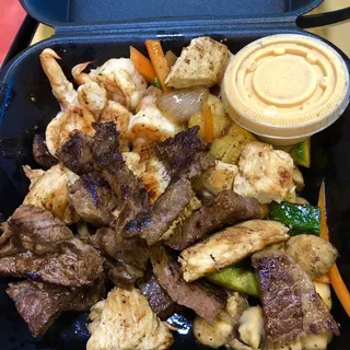 8. Hibachi Chicken and Shrimp