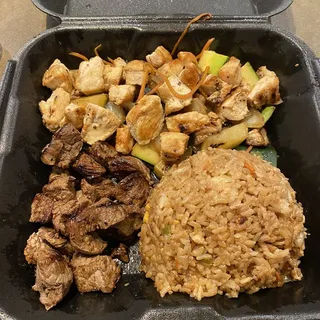 9. Hibachi Steak and Chicken
