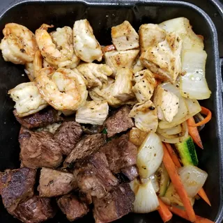 11. Hibachi Steak, Chicken and Shrimp