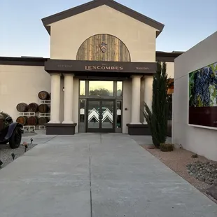 Outside