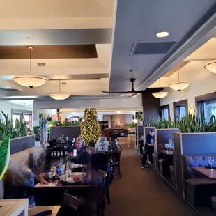 Back of restaurant