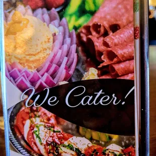 Catering available