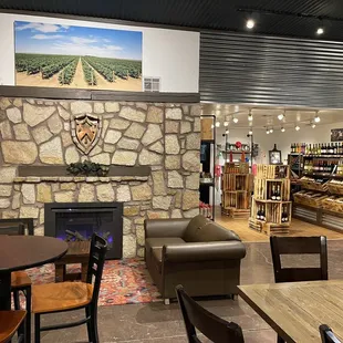 Beautiful comfortable tasting room