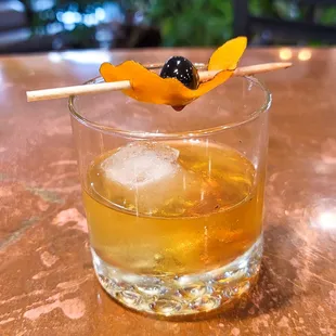 Campfire Sling made with New Mexico Single Malt Whiskey