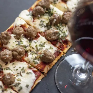 Meatball Flatbread