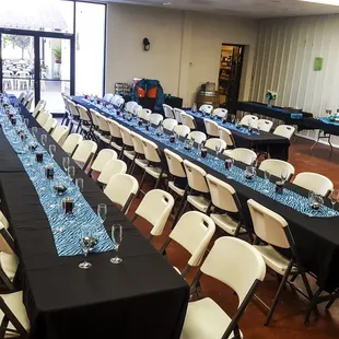 Reception inside our Event Center