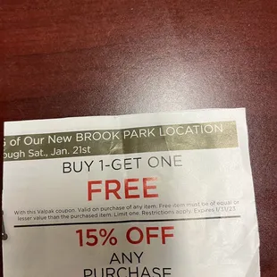 BOGO: Was told &quot;it&apos;s only good on a sub sandwich&quot; That&apos;s not what it reads?! Drive miles to redeem this.