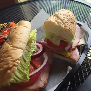 D&apos;Italia sub. Delicious &amp; fresh as usual.  Best Italian sub in town!