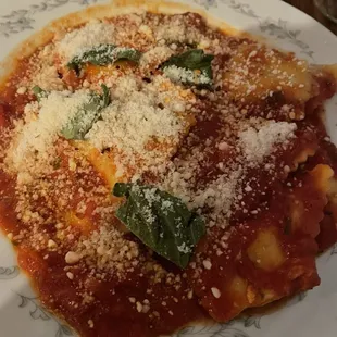 Cheese Ravioli Pomodoro