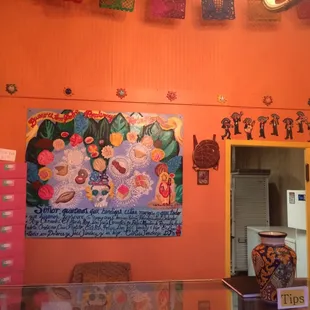 Inside family owned bakery