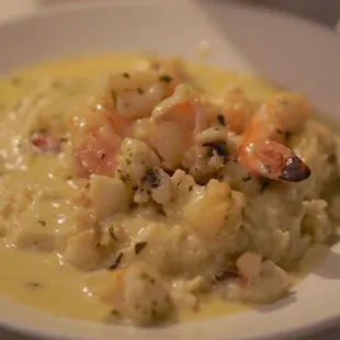 Lobster and shrimp mashed potato so yummy *6/17/23