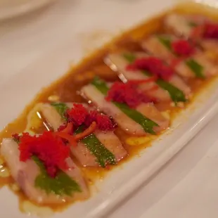 Hamachi carpaccio fR. Sansei Resturant *9/22/23