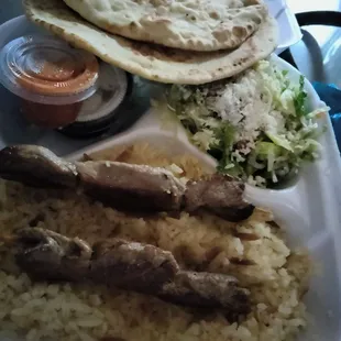 Lamb kebab