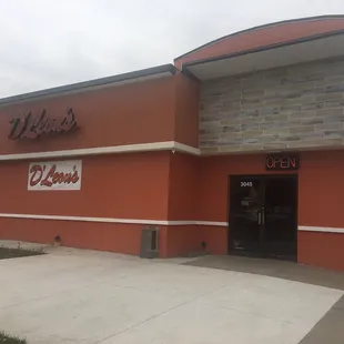 Front of building, a former bank