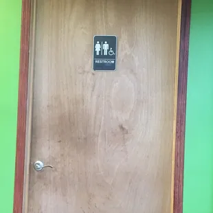 Gender neutral bathroom (since Yelp asked)