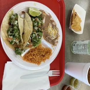 Carnitas plate, salsa bar is excellent but you have to to ask the hotness  Pretty authentic for me!!!