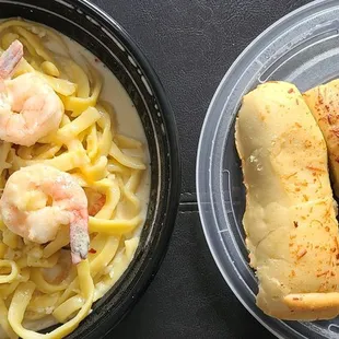 Delicious Shrimp Alfredo...