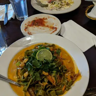 Vegan Curry Chipotle Pasta