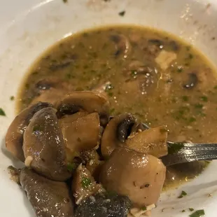 Garlic mushrooms (we ate them all before the picture  :) )