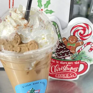 Gingerbread cold brew