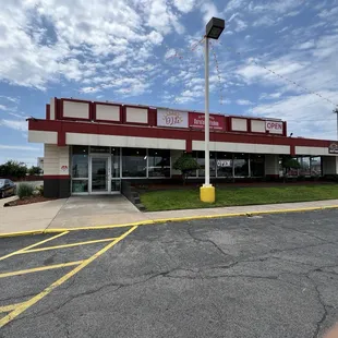 Exterior of the restaurant