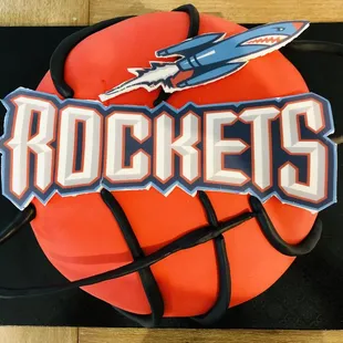 Rockets Grooms Cake