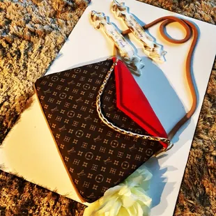 Louis Vuitton Purse Cake