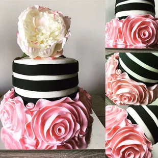 Kate Spade Inspired Graduation Cake