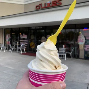 Chai tea soft serve !