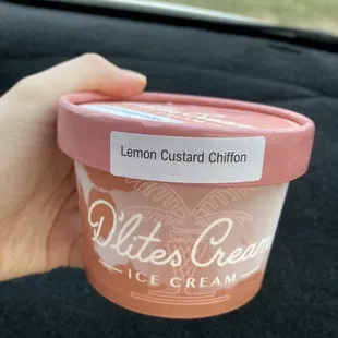 Lemon Custard Chiffon Half Pint