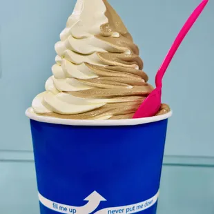 Delicious low carb soft serve ice cream