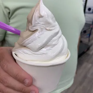 Medium chocolate and vanilla swirl