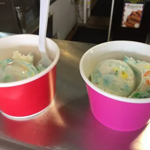 The kids liked it - birthday cake flavor