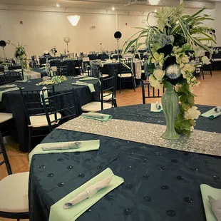 Wedding ceremony and reception