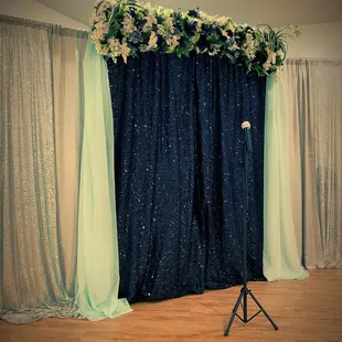Wedding ceremony and reception