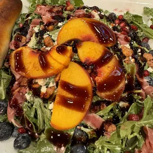 Grilled Peach Salad