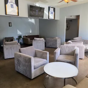 Remodeled lounge area