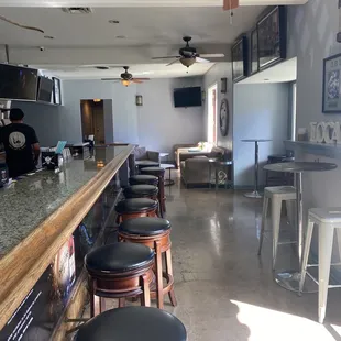 Remodeled Bar Area