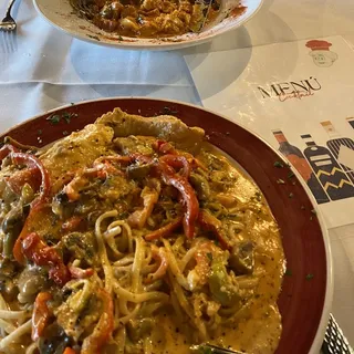 Tortellini Puttanesca Pasta