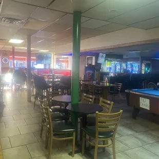 a pool table and pool tables