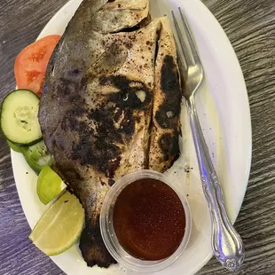 Grilled Pompano