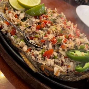 Sizzling Bangus Sisig